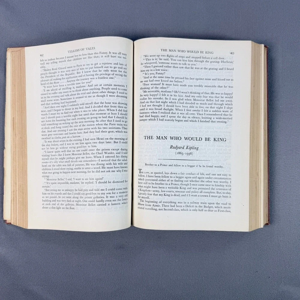 W. Somerset Maugham Tellers of Tales Hardcover 1940 Anthology Stories Fiction